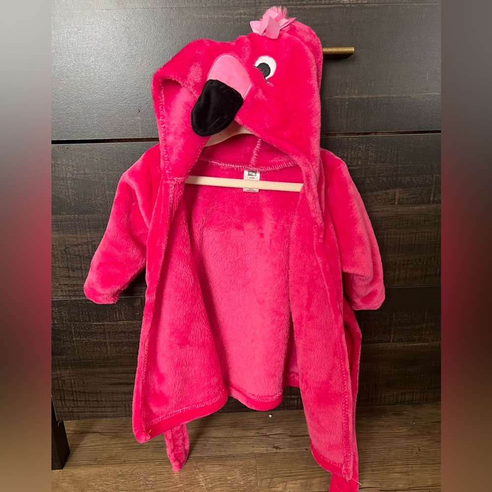 Infant Flamingo Robe - Picture 4 of 4